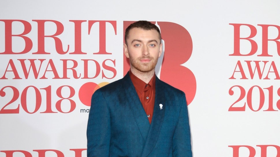 Sam Smith at 2018 BRIT Awards