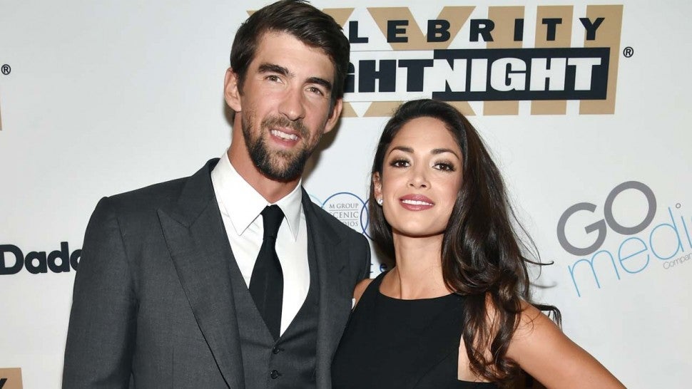 Michael Phelps and wife Nicole Phelps