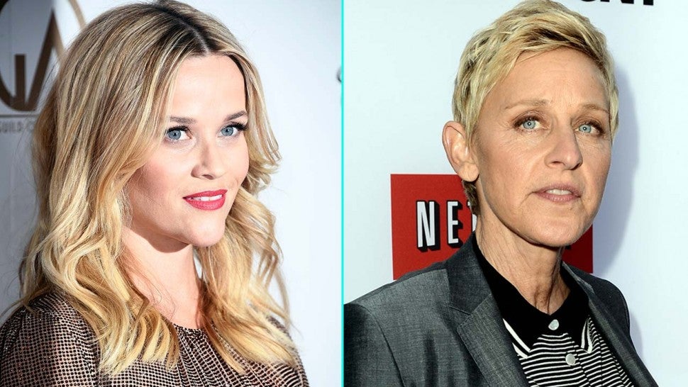 Reese Witherspoon and Ellen DeGeneres