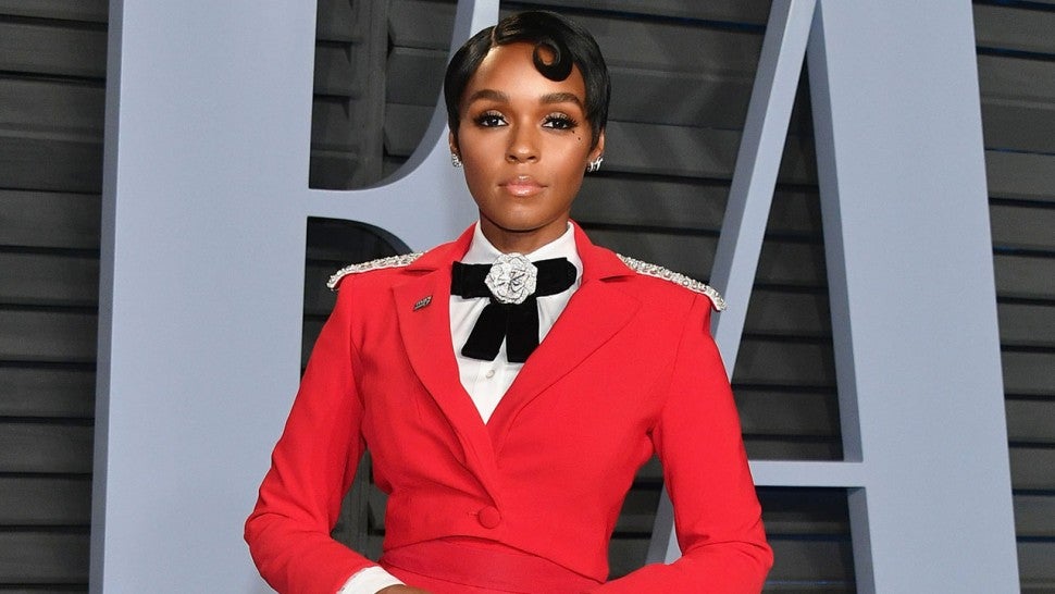 Janelle Monae at VF party
