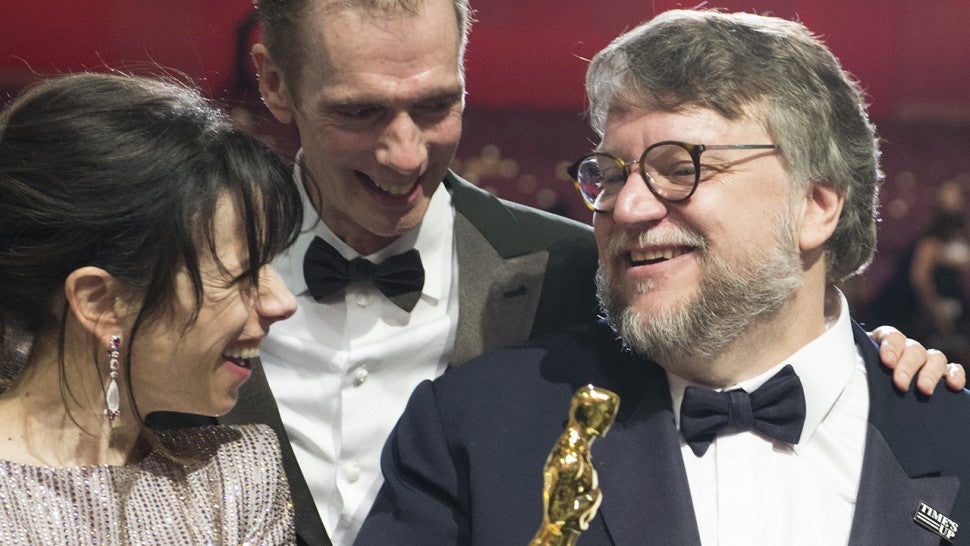 2018 Oscars, Sally Hawkins, Guillermo del Toro