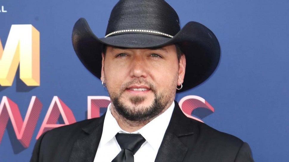 Jason Aldean at the 53rd Academy of Country Music Awards on Apr. 15