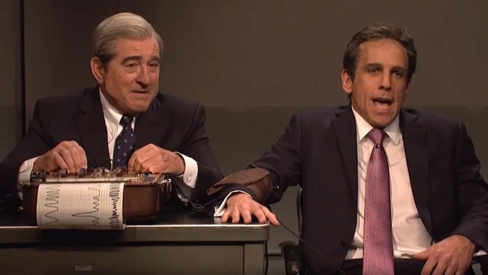 Robert De Niro & Ben Stiller on 'Saturday Night Live'