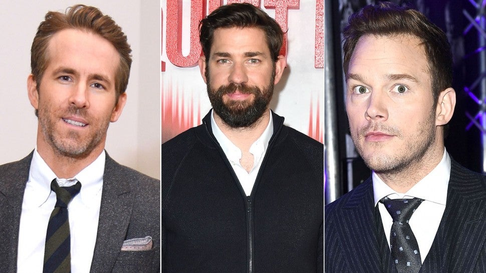 Chris Pratt, Ryan Reynolds, John Krasinski