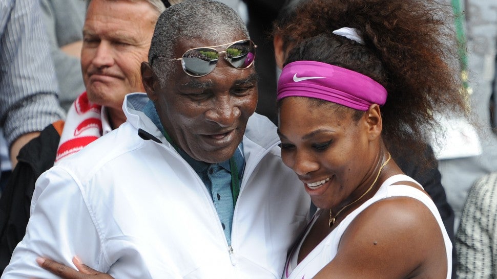 Serena Williams Reveals Why Her Dad Dropped Out Of Walking Her Down The Aisle One Hour Before Wedding Entertainment Tonight