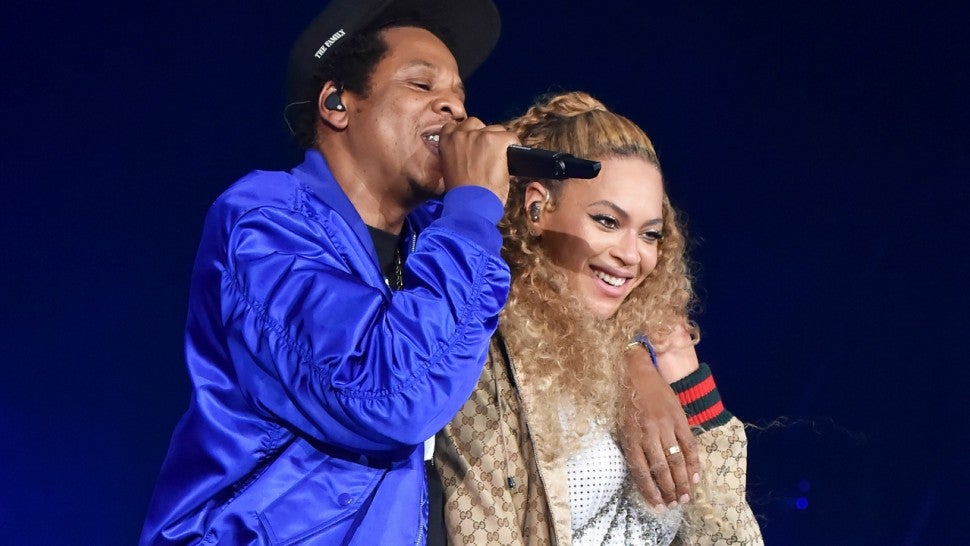 beyonce and jay z at on the run 2