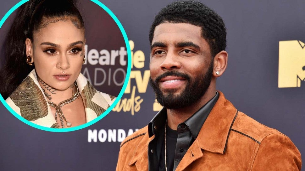 Kyrie Irving and ex-girlfriend Kehlani (inset)