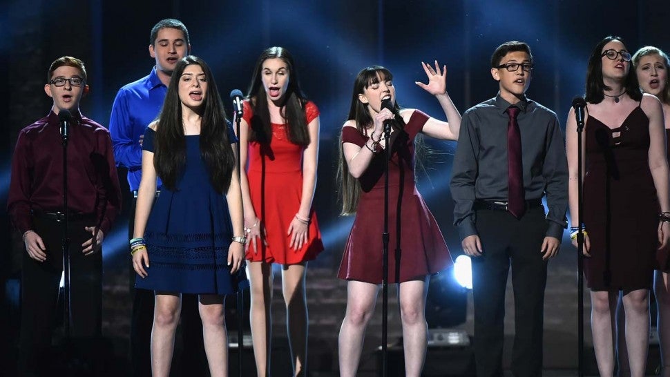Parkland High School students perform at the 2018 Tony Awards in New York City