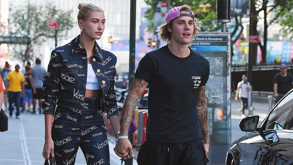 Justin Bieber And Hailey Baldwin Hold Hands On Romantic Nyc