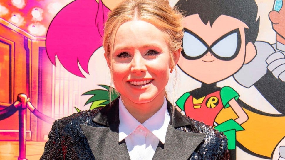 Kristen Bell at the 'Teen Titans Go! To the Movies' premiere in Hollywood on July 22.