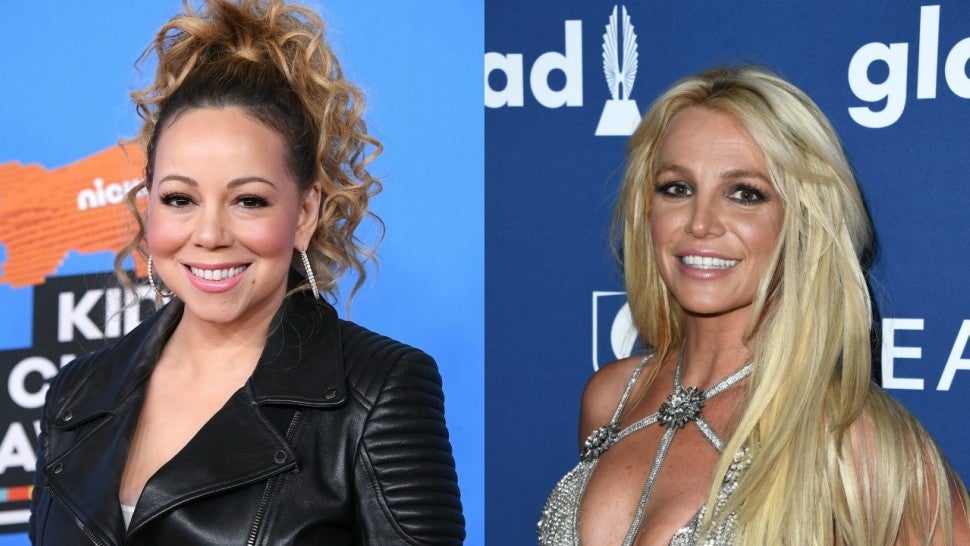 Mariah Carey and Britney Spears