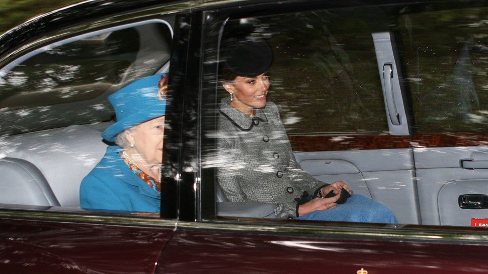 Kate Middeton, Queen Elizabeth