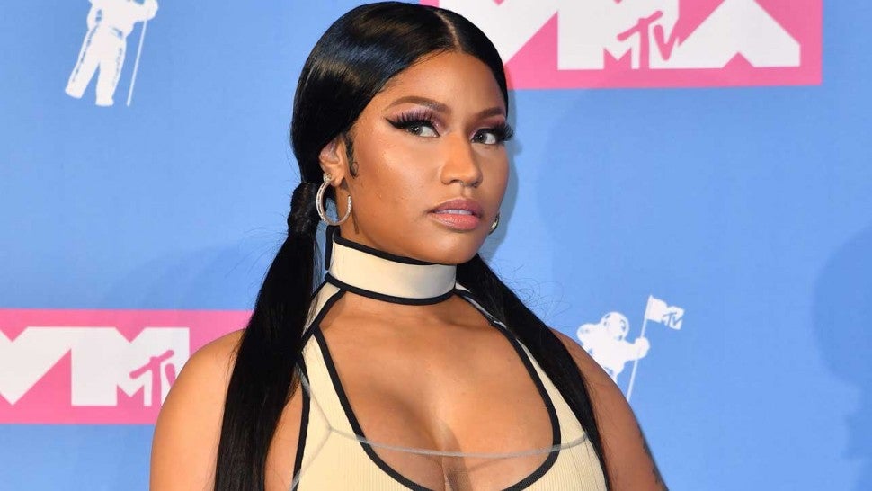 Nicki Minaj at the 2018 MTV VMAs in New York City on Aug. 20