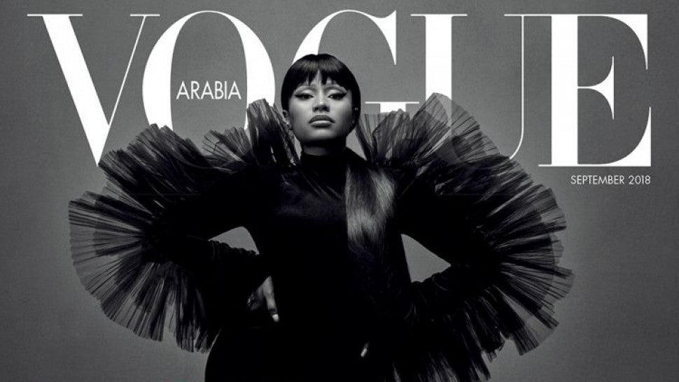 Nicki Minaj Slays On The Cover Of Vogue Arabia S September Issue