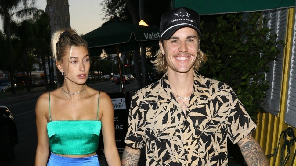 Justin Bieber Cant Stop Smiling On Date With Hailey Baldwin