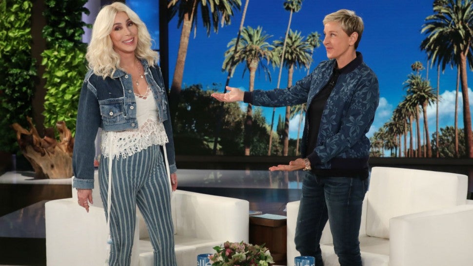 Cher and Ellen DeGeneres