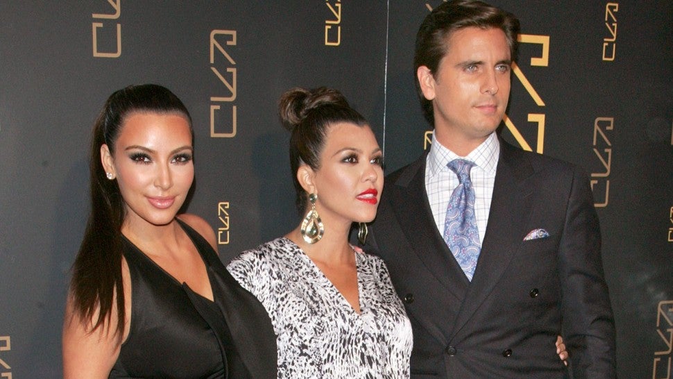 Kim Kardashian, Kourtney Kardashian, Scott Disick