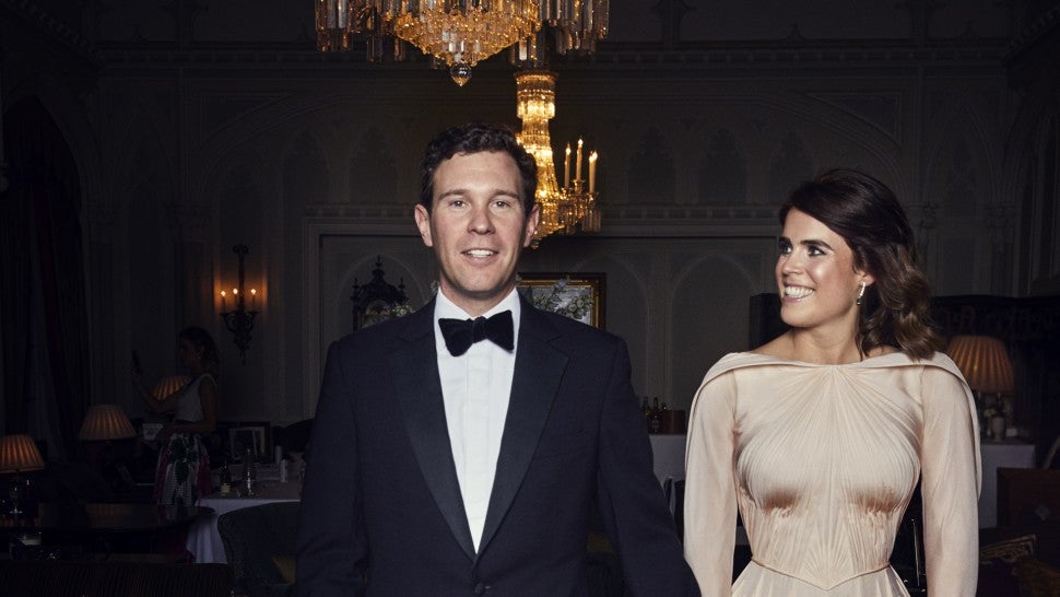See Princess Eugenie's Dazzling Reception Dress in ...