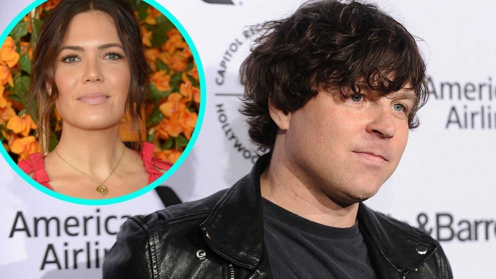 Musician Ryan Adams and ex-wife Mandy Moore (inset)