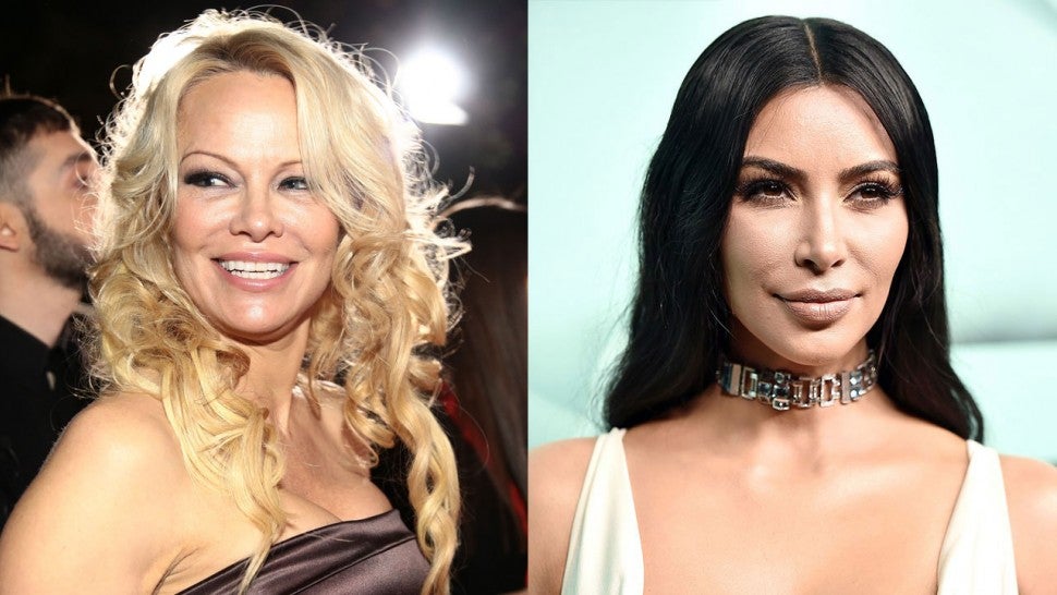 Pamela Anderson Kim Kardashian