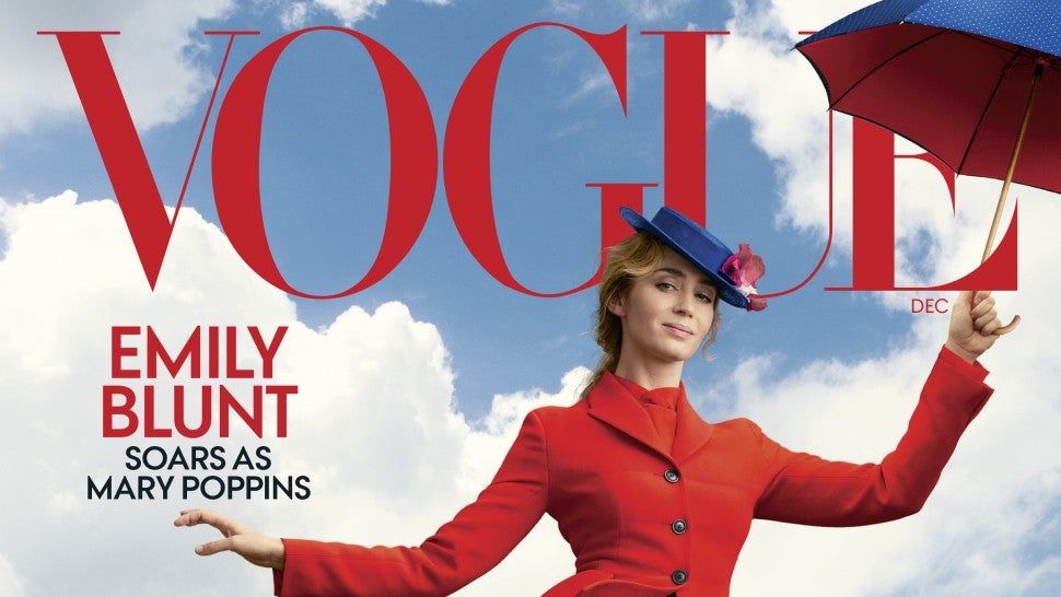Emily Blunt December 2018 Vogue Cover