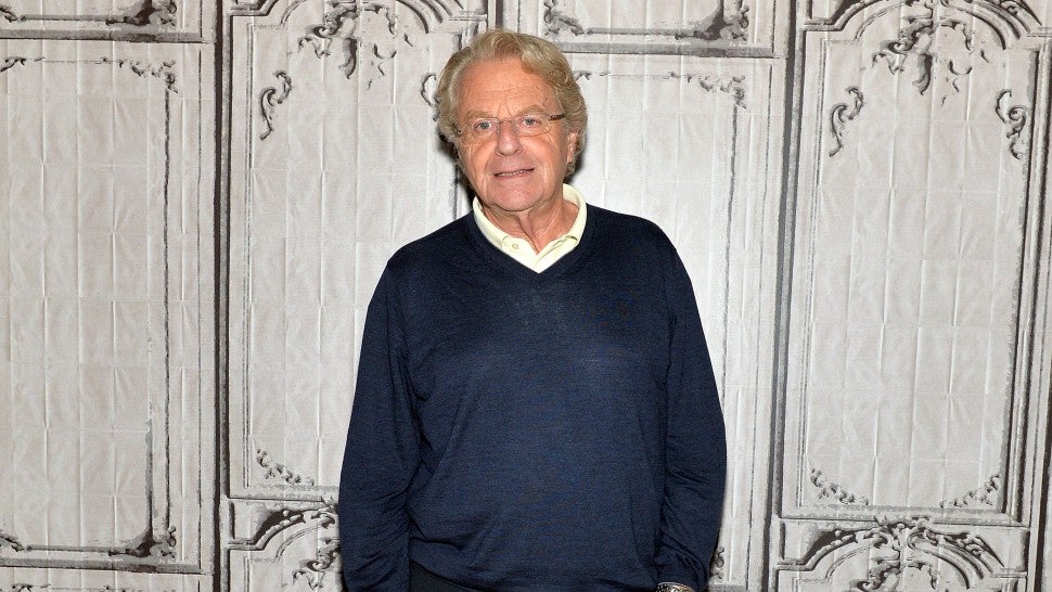 Jerry Springer visits AOL Build to discuss 25 years of his TV show at AOL Studios In New York on May 19, 2016 in New York City. 