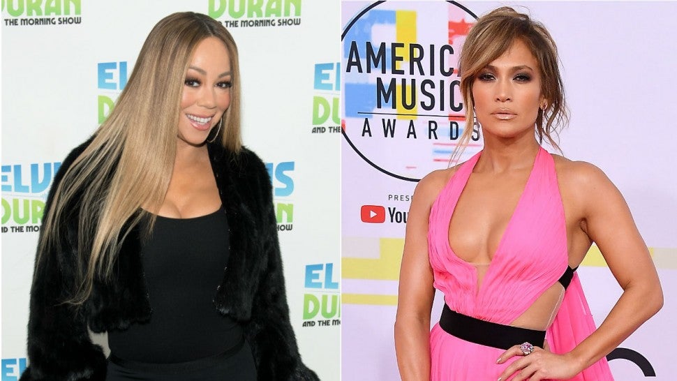 Mariah Carey and Jennifer Lopez