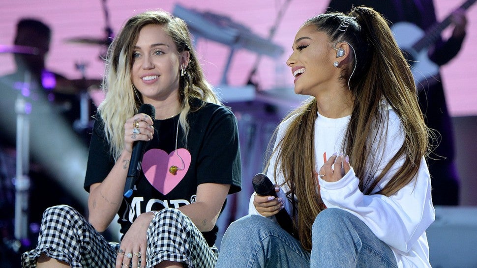 Miley Cyrus Covers Ariana Grandes No Tears Left To Cry