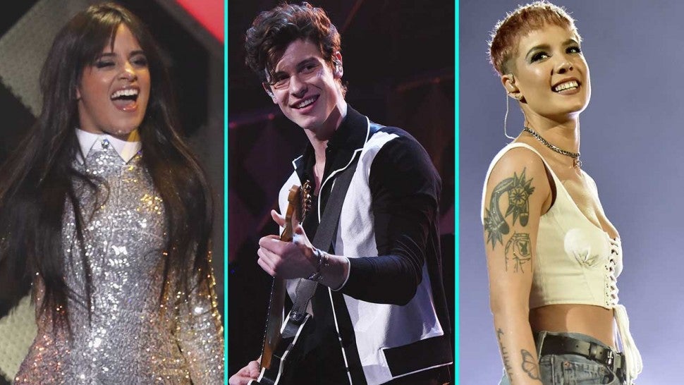Camila Cabello, Shawn Mendes and Halsey
