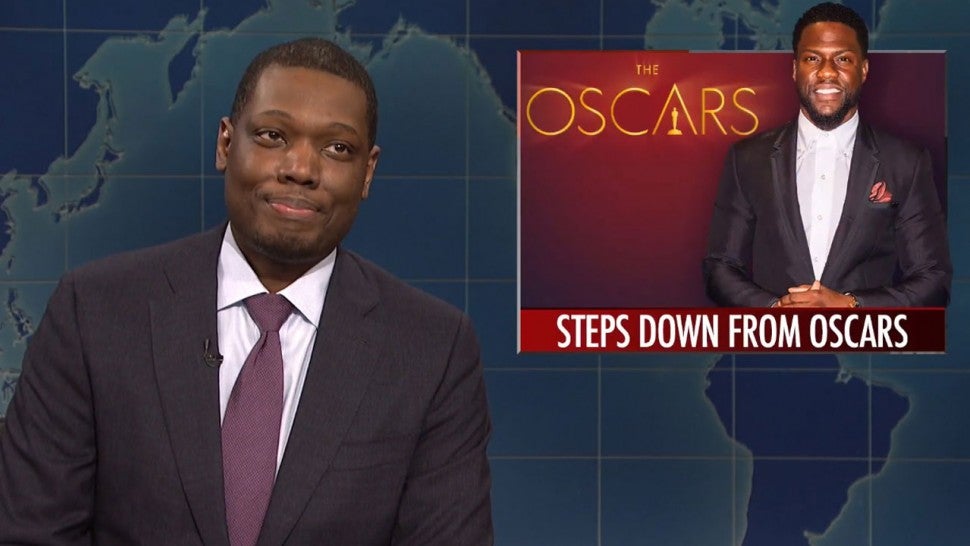 Michael Che addressed Kevin Hart controversy on SNL's Weekend Update