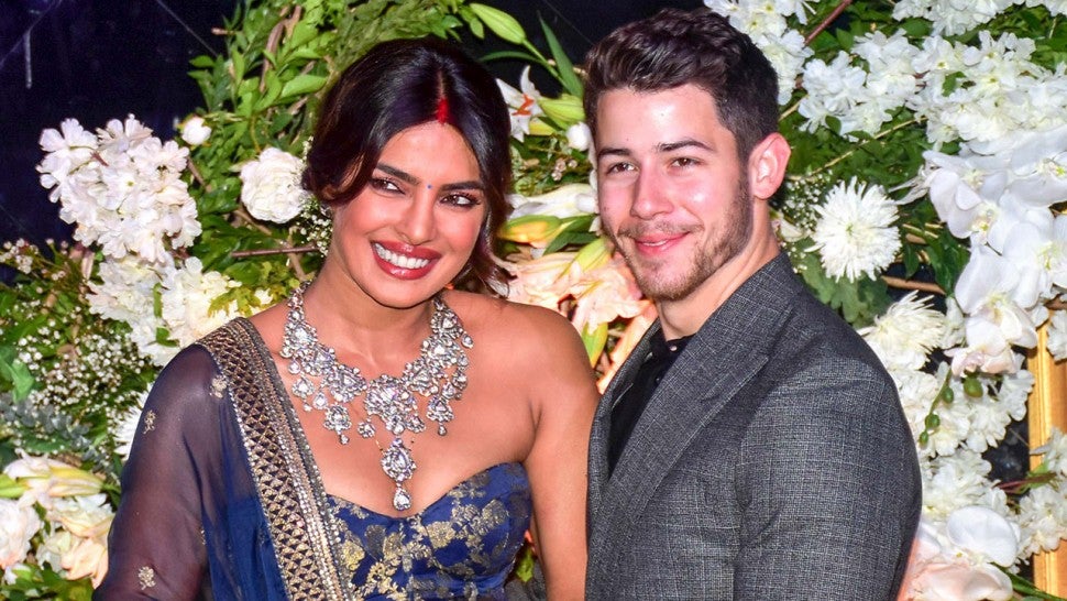 Priyanka Chopra and Nick Jonas at 2nd wedding ceremony in Mumbai