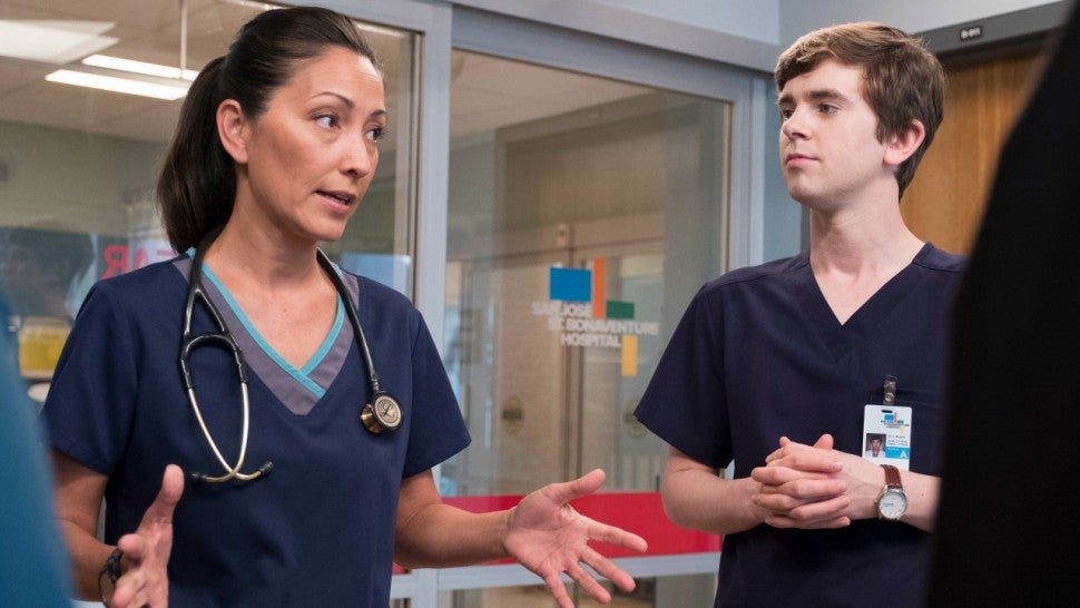 The Good Doctor: Christina Chang and Freddie Highmore