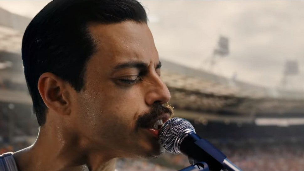 Rami Malek in 'Bohemian Rhapsody'