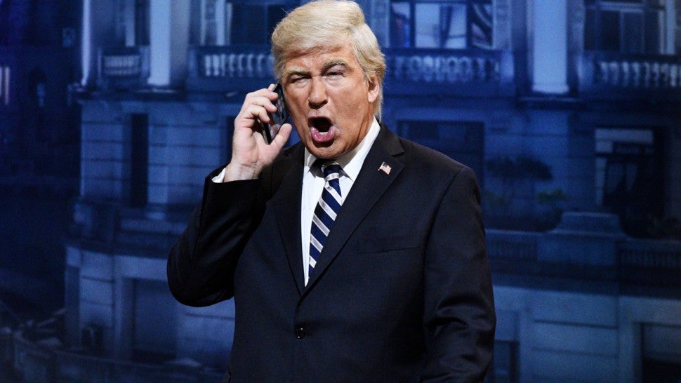 Alec Baldwin as Donald Trump on 'Saturday Night Live'