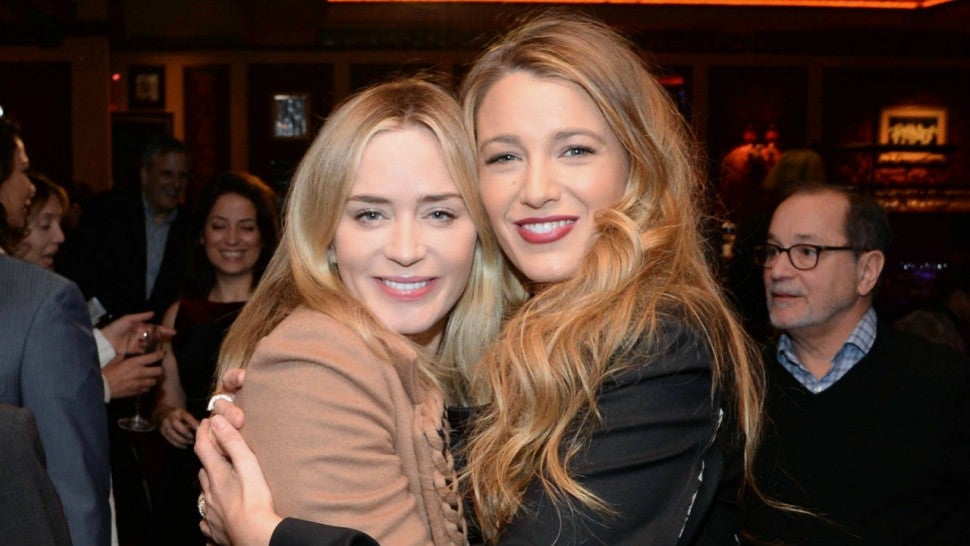 Emily Blunt and Blake Lively