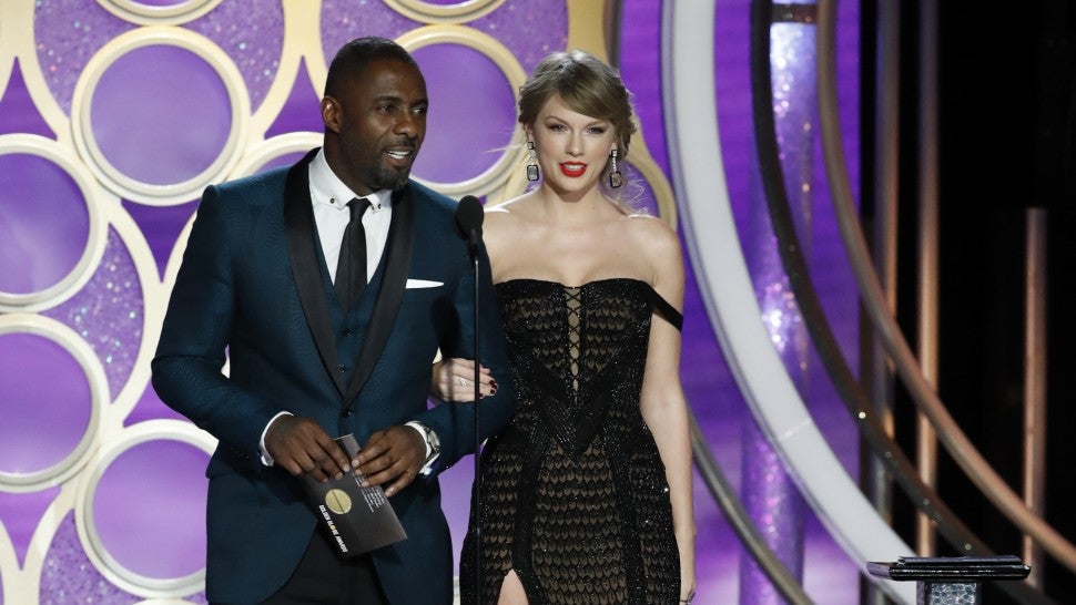 Taylor Swift Idris Elba Golden Globes 2019