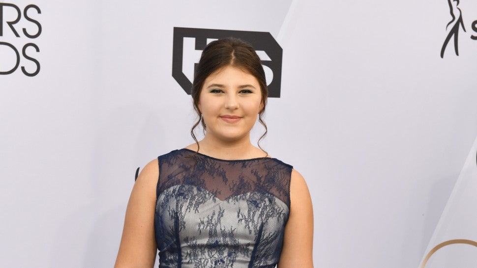 Mackenzie Hancsicsak arrives at the 25th Annual Screen Actors Guild Awards at The Shrine Auditorium on January 27, 2019 in Los Angeles, California.