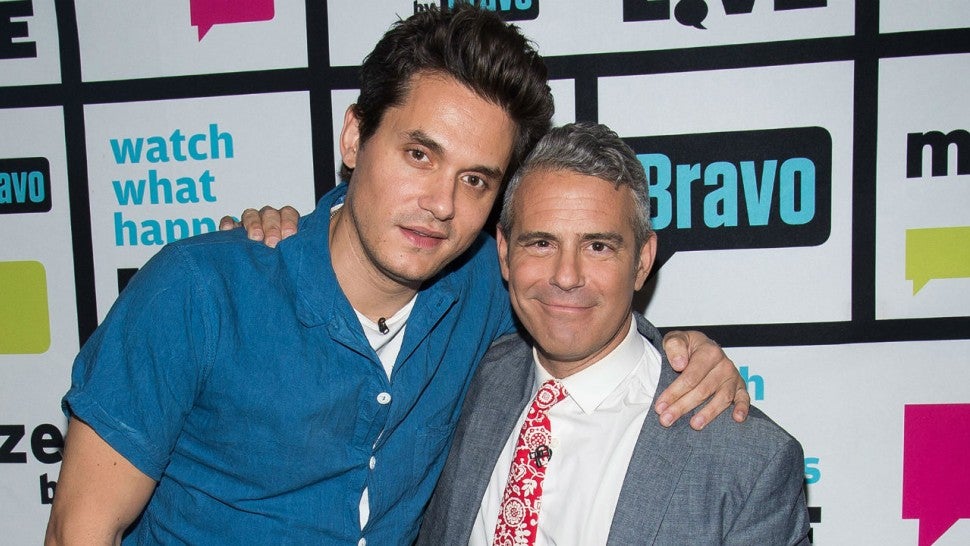 John Mayer and Andy Cohen