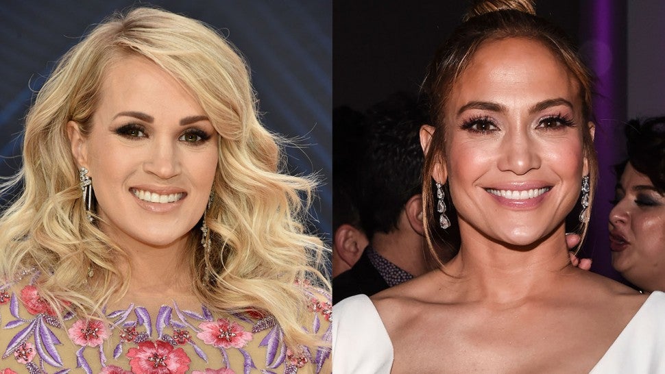 Carrie Underwood and Jennifer Lopez