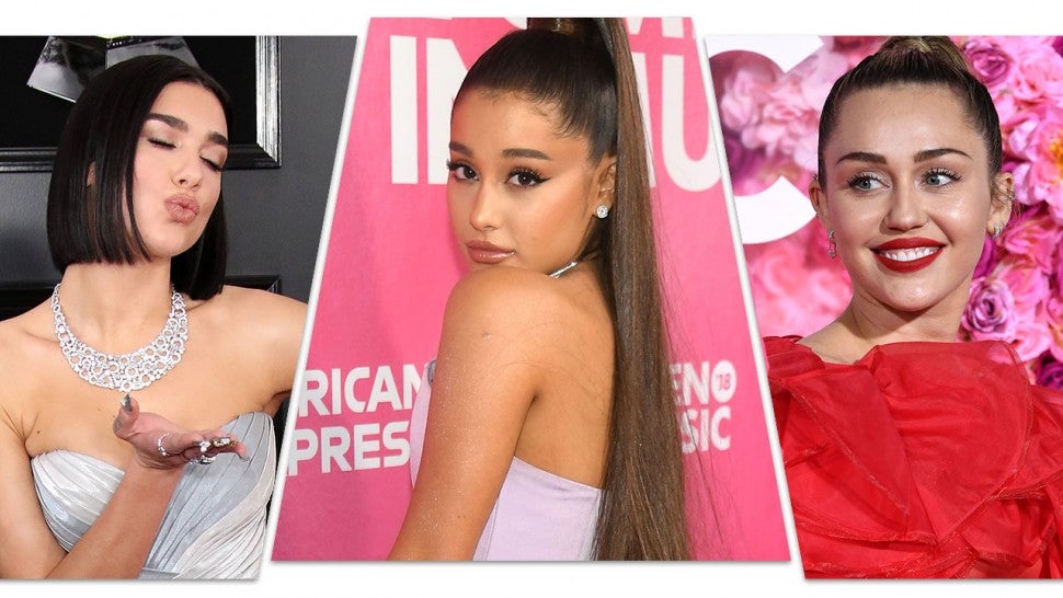 Valentine's Day: Dua Lipa, Ariana Grande, Miley Cyrus
