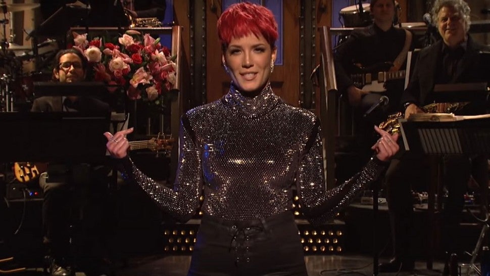 Halsey on 'Saturday Night Live' on Feb. 9, 2019