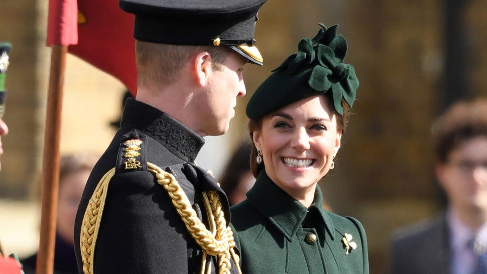 Image result for the duke and duchess of cambridge attend the st patrick's day parade