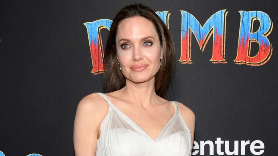 Angelina Jolie at Dumbo premiere