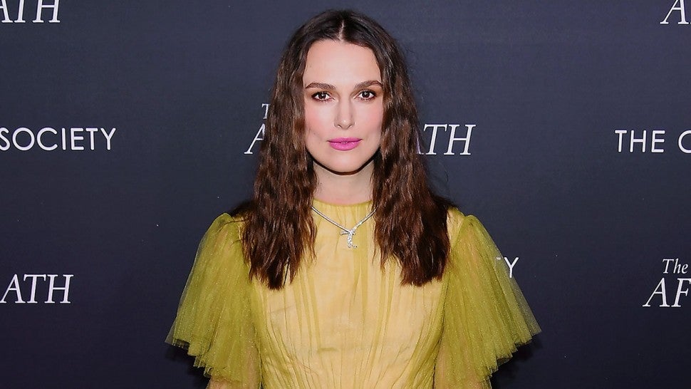 Keira Knightley at the aftermath screening in nyc