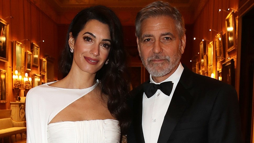 Amal Clooney and George Clooney 1280