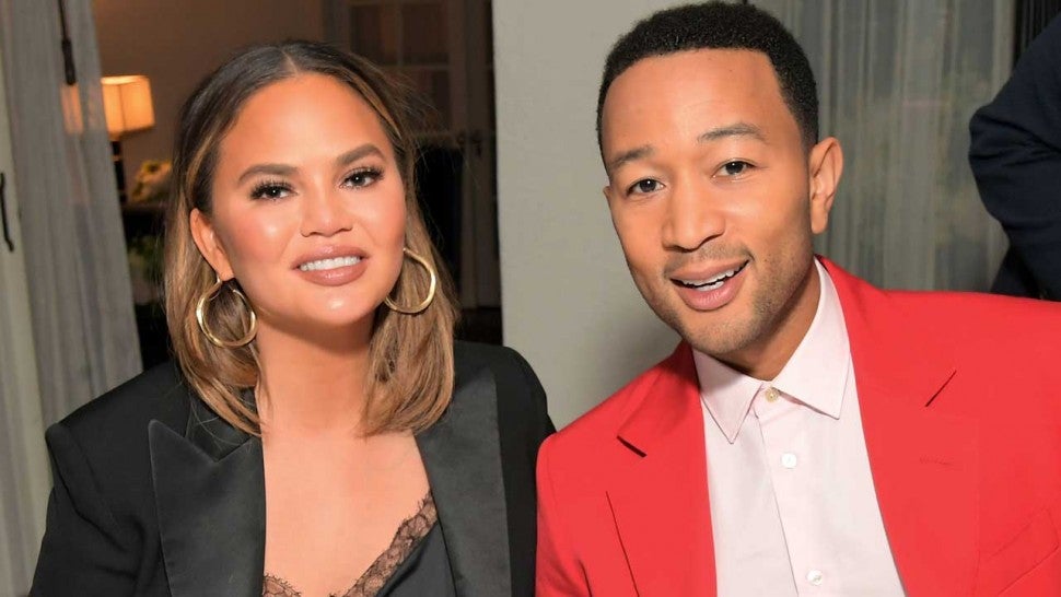 Chrissy Teigen And John Legend Throw Baby Miles An Adorable 1st Birthday Bash Entertainment Tonight