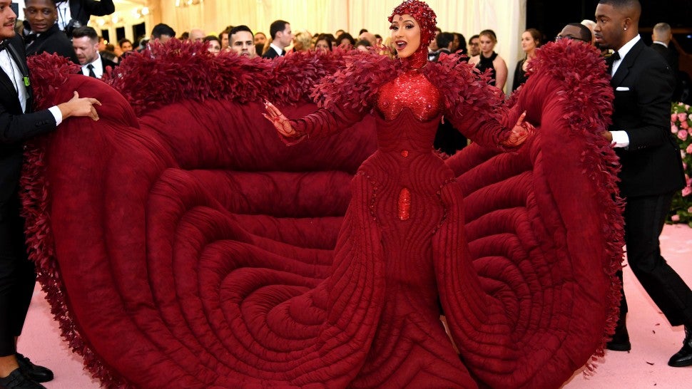 Image result for met gala cardi b