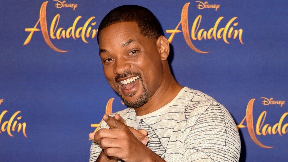 Will Smith in London for aladdin photocall