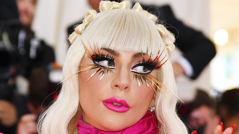 Lady Gaga Met Gala makeup