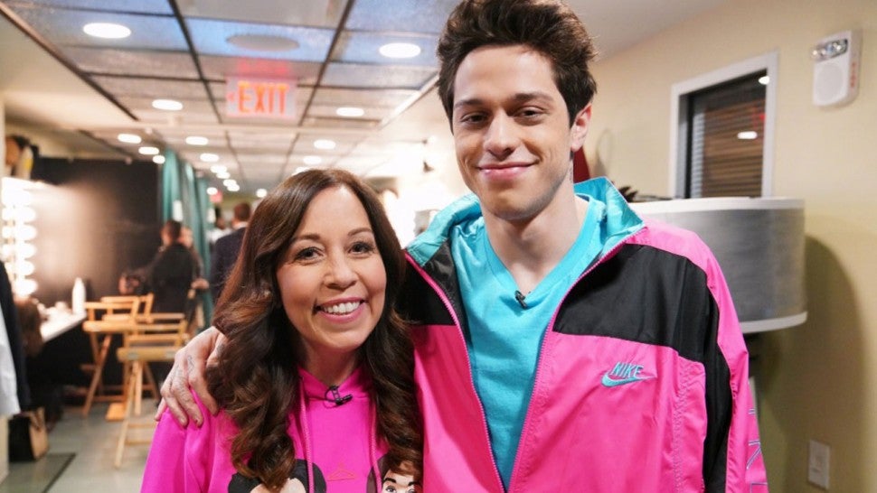 Pete Davidson Opens Up About Living With His Mom During 'Saturday Night  Live's Mother's Day Episode | Entertainment Tonight